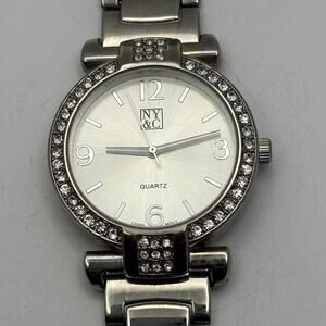 Silver mens nyc watch